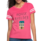 Build your House-Women’s Vintage Sport T-Shirt - vintage pink/white