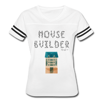 Build your House-Women’s Vintage Sport T-Shirt - white/black