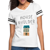 Build your House-Women’s Vintage Sport T-Shirt - white/black