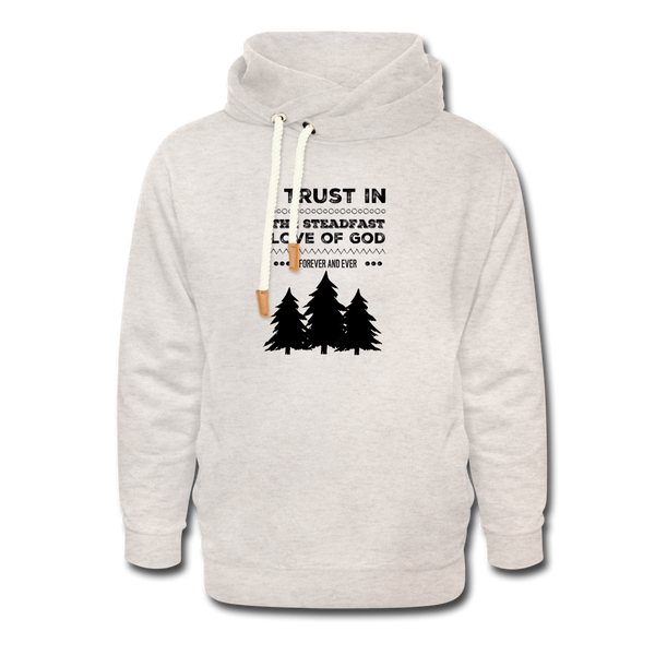 Trust & Faith Hoodie - heather oatmeal