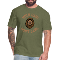 Wild Hair Don't Care - heather military green