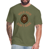 Wild Hair Don't Care - heather military green