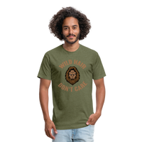 Wild Hair Don't Care - heather military green