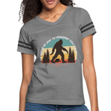 I've waited all year Women's Shirt - heather gray/charcoal