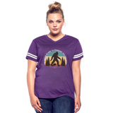 I've waited all year Women's Shirt - vintage purple/white