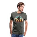 I've waited all year T-shirt Mens - asphalt gray