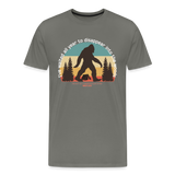 I've waited all year T-shirt Mens - asphalt gray