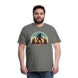 I've waited all year T-shirt Mens - asphalt gray