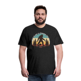 I've waited all year T-shirt Mens - charcoal grey
