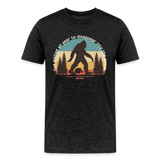 I've waited all year T-shirt Mens - charcoal grey