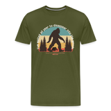 I've waited all year T-shirt Mens - olive green