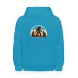 I've waited all year! Kids' Hoodie - turquoise