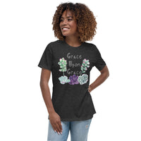 Women's Relaxed T-Shirt-Grace upon Grace