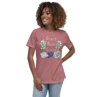 Women's Relaxed T-Shirt-Grace upon Grace